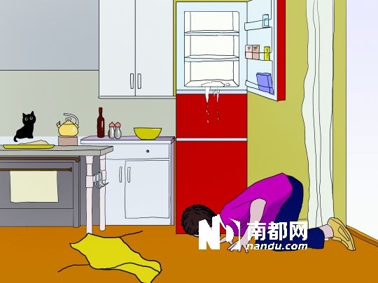 擺放不平的冰箱也會(huì)產(chǎn)生積水,可以調(diào)節(jié)冰箱底部前面的旋鈕解決這個(gè)問題。